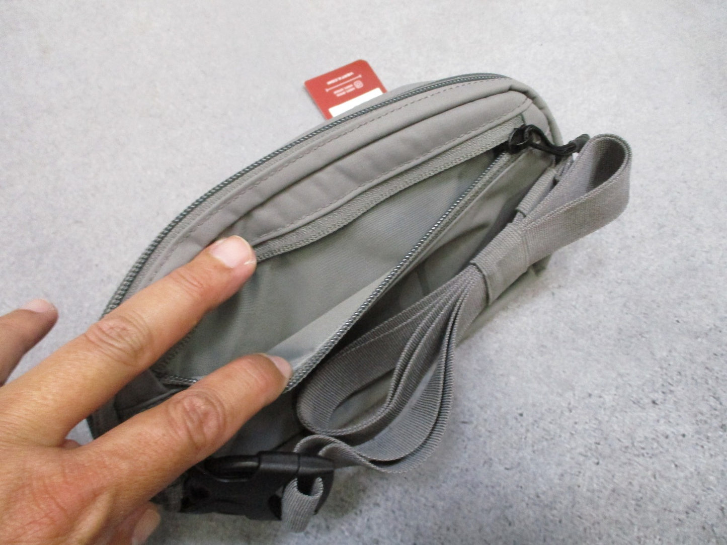 Vertx Everyday Fanny Pack 2.0 Gray Nylon Adjustable Strap New w/ Tags