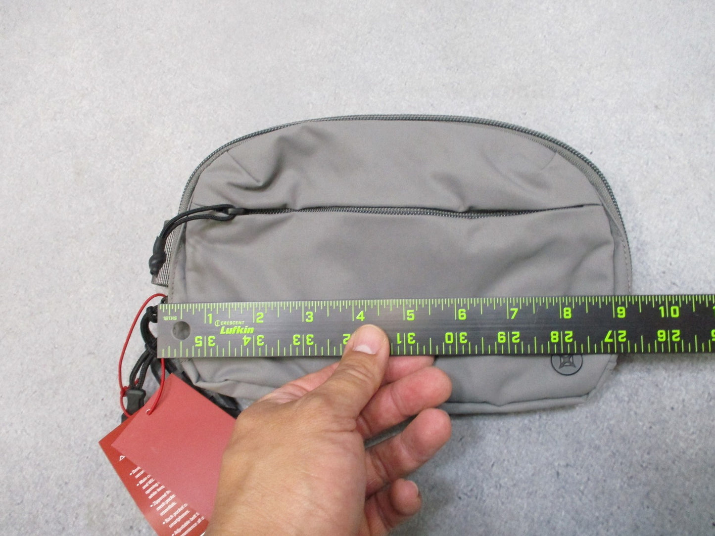 Vertx Everyday Fanny Pack 2.0 Gray Nylon Adjustable Strap New w/ Tags