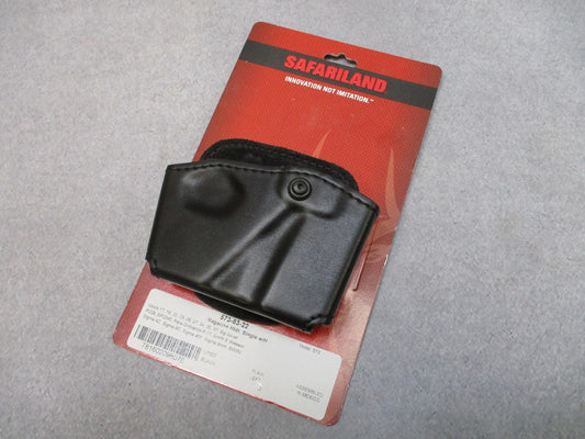 Safariland 573-83-22 Black Single Magazine Holder - Handcuff Combo/Pistol Mag