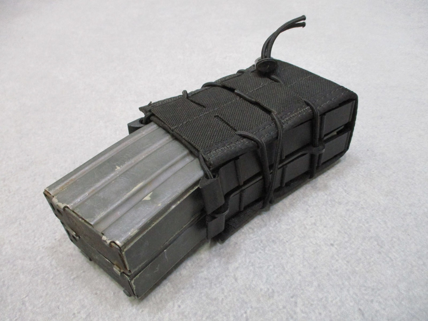 High Speed Gear X2R TACO MOLLE Double Rifle Mag Pouch Black NEW w/ Clips