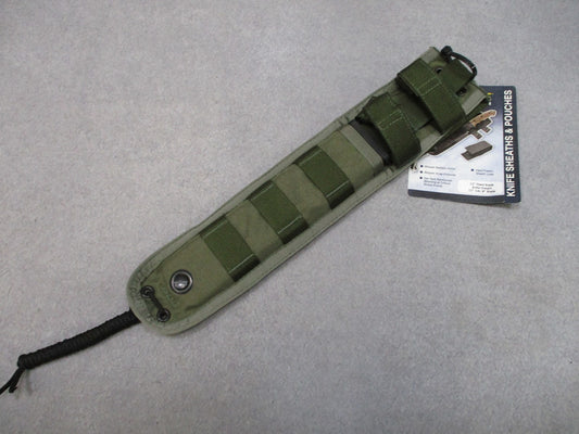 HOGUE 35041 Modular MOLLE Knife Sheath Ballistic Nylon New w/Tags OD Green