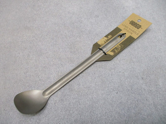 Vargo Titanium Long Handle Spoon 8.5" Camping Backpacking Utensil - NEW
