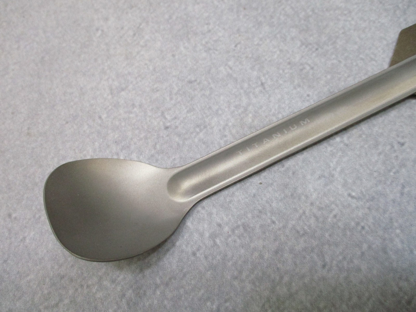 Vargo Titanium Long Handle Spoon 8.5" Camping Backpacking Utensil - NEW