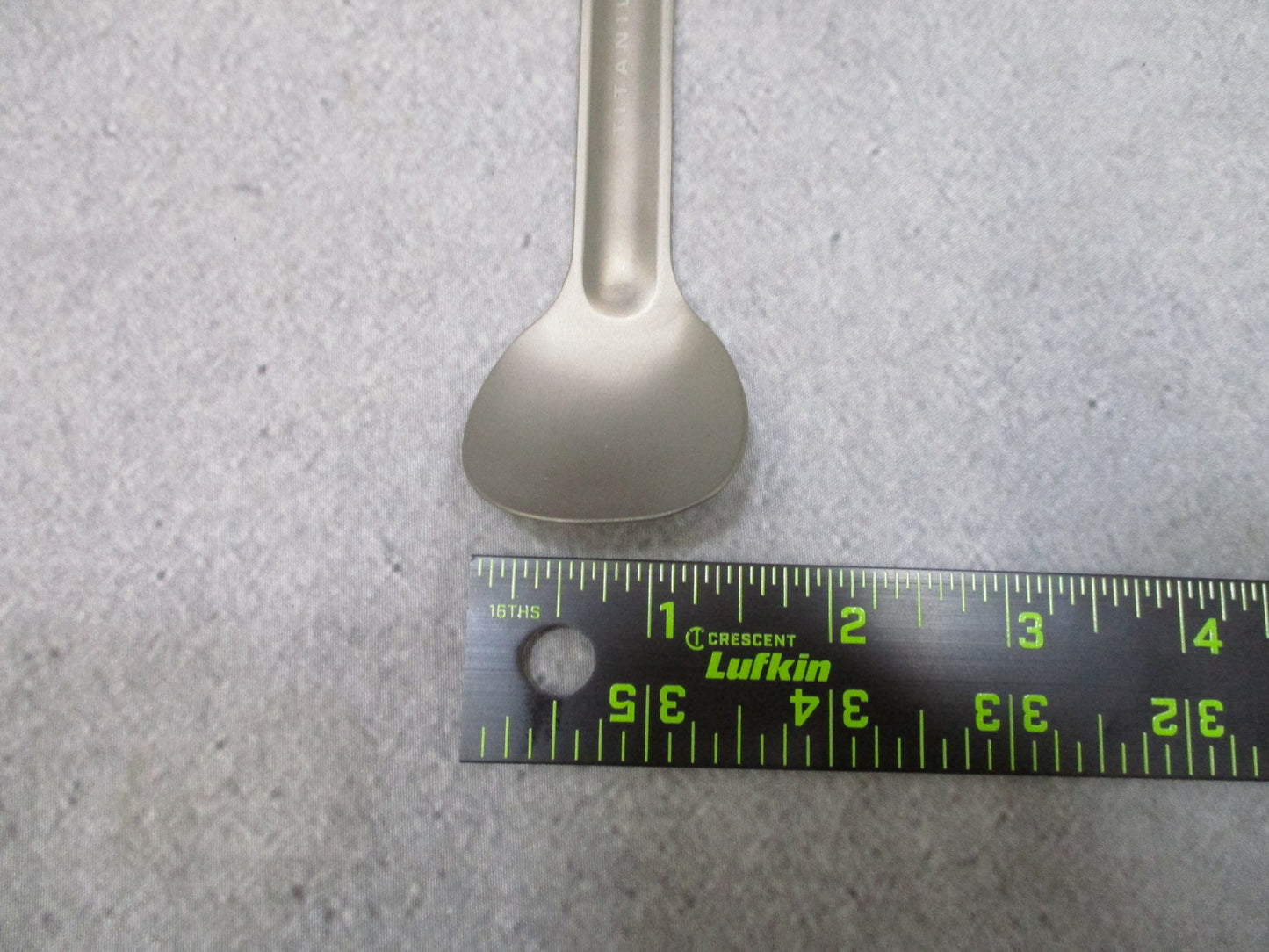 Vargo Titanium Long Handle Spoon 8.5" Camping Backpacking Utensil - NEW