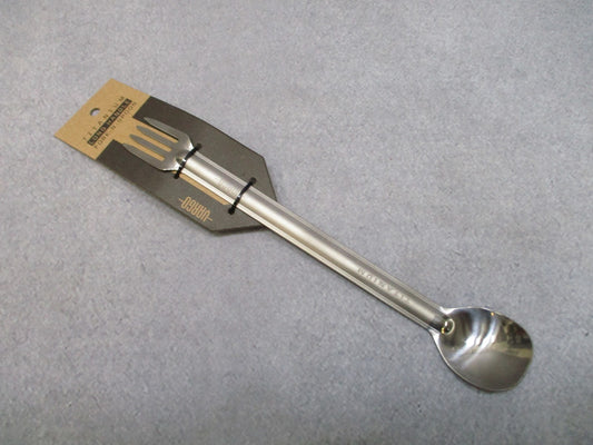 VARGO Titanium Long Handle Fork-n-Spoon Camping Hiking Utensil New