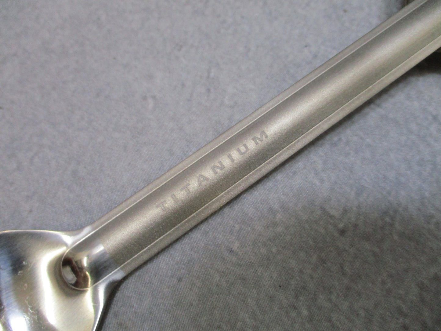 VARGO Titanium Long Handle Fork-n-Spoon Camping Hiking Utensil New