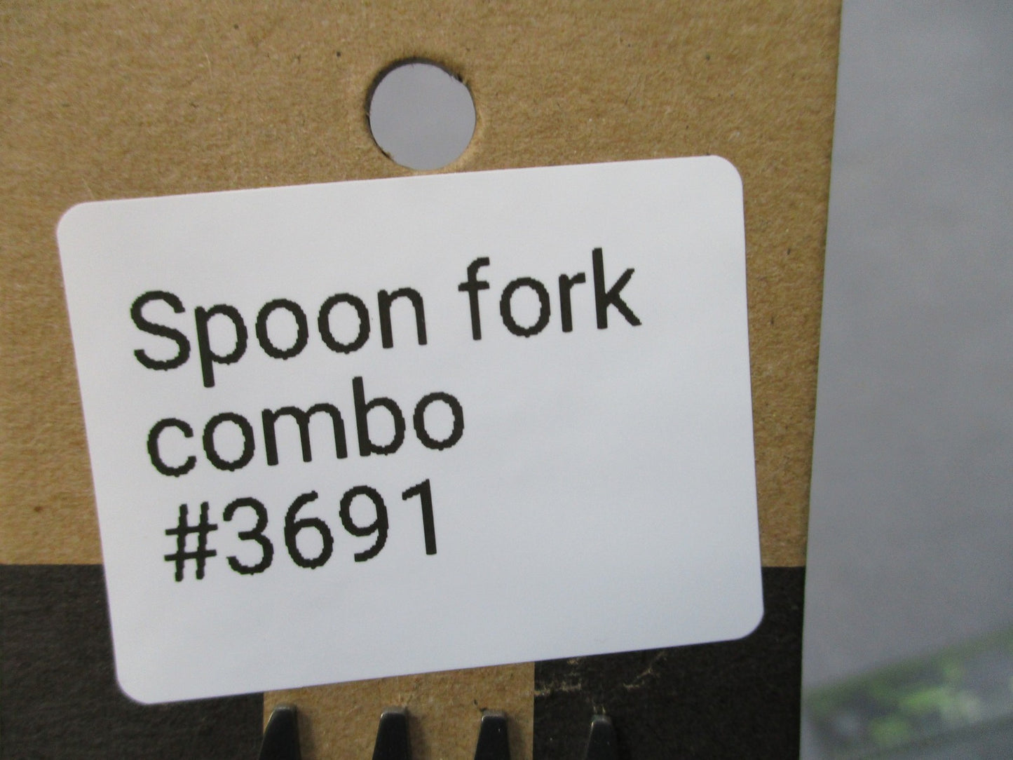 VARGO Titanium Long Handle Fork-n-Spoon Camping Hiking Utensil New