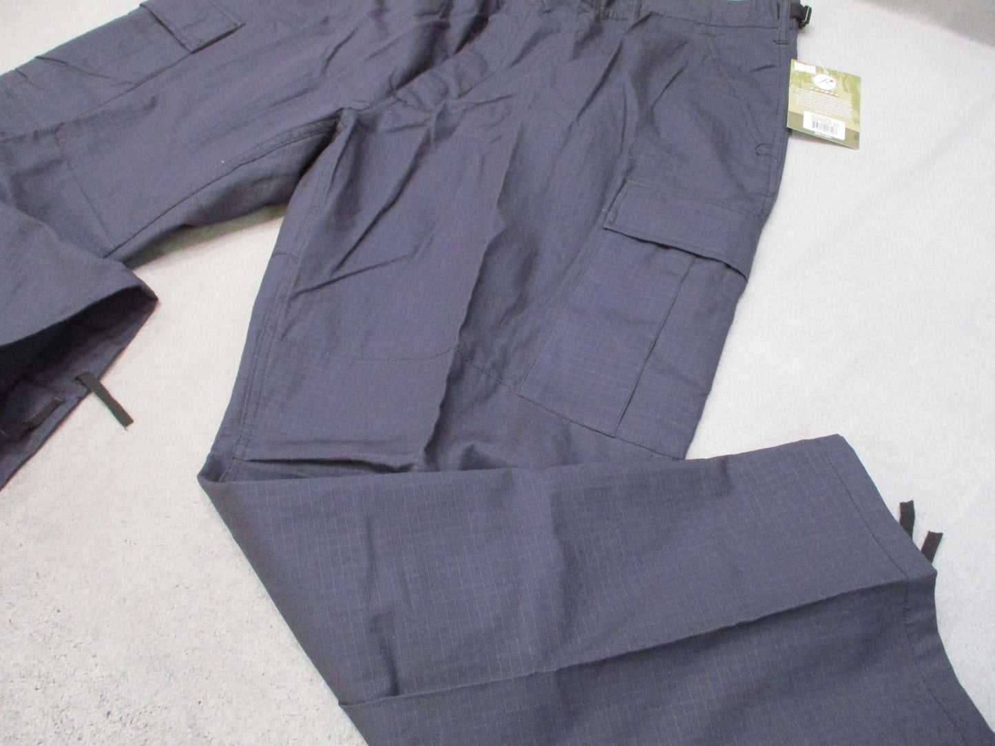 Rothco BDU Cargo Pants 3XL Regular 100% Cotton Ripstop Tactical Midnight Navy