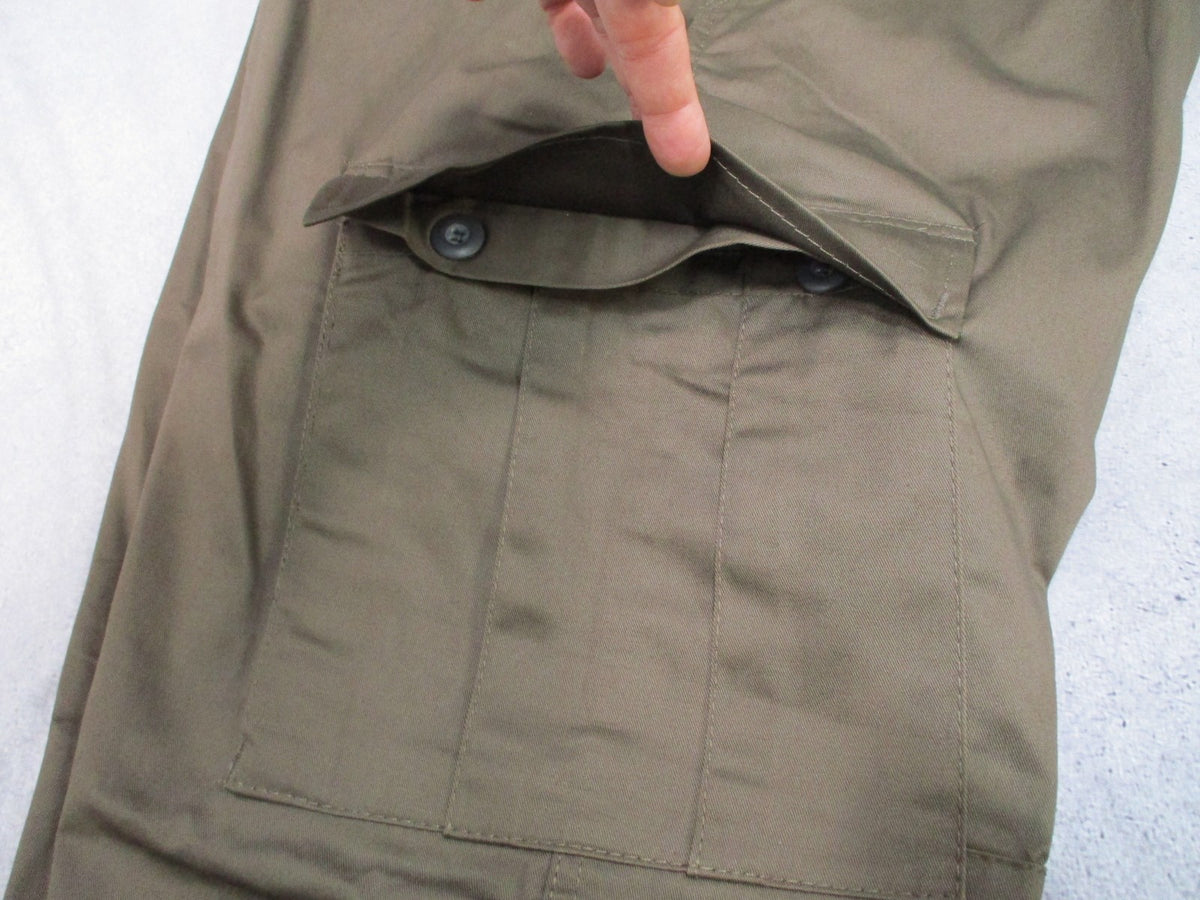 New Rothco BDU Tactical Pants Brown XL Regular 8578 Adjustable Waist Reinforced