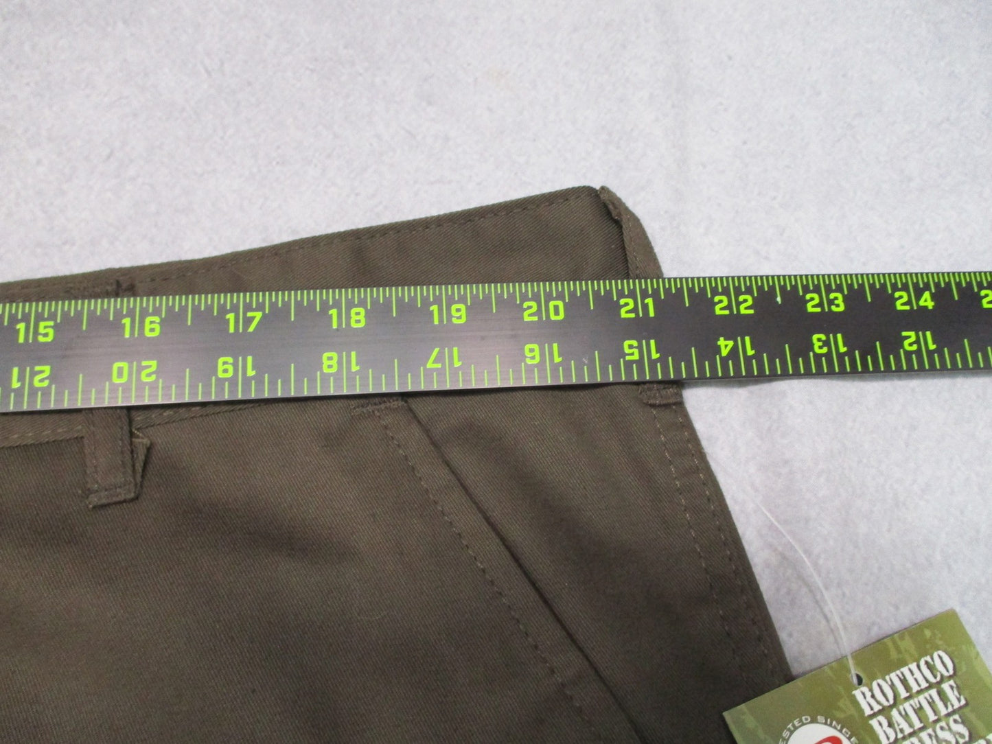 New Rothco BDU Tactical Pants Brown XL Regular 8578 Adjustable Waist Reinforced