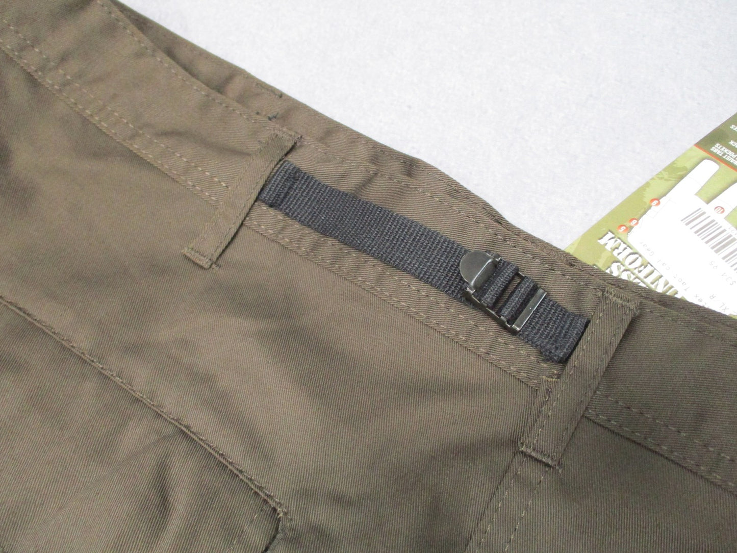 New Rothco BDU Tactical Pants Brown XL Regular 8578 Adjustable Waist Reinforced