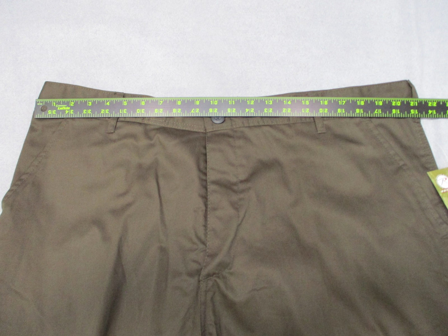 New Rothco BDU Tactical Pants Brown XL Regular 8578 Adjustable Waist Reinforced