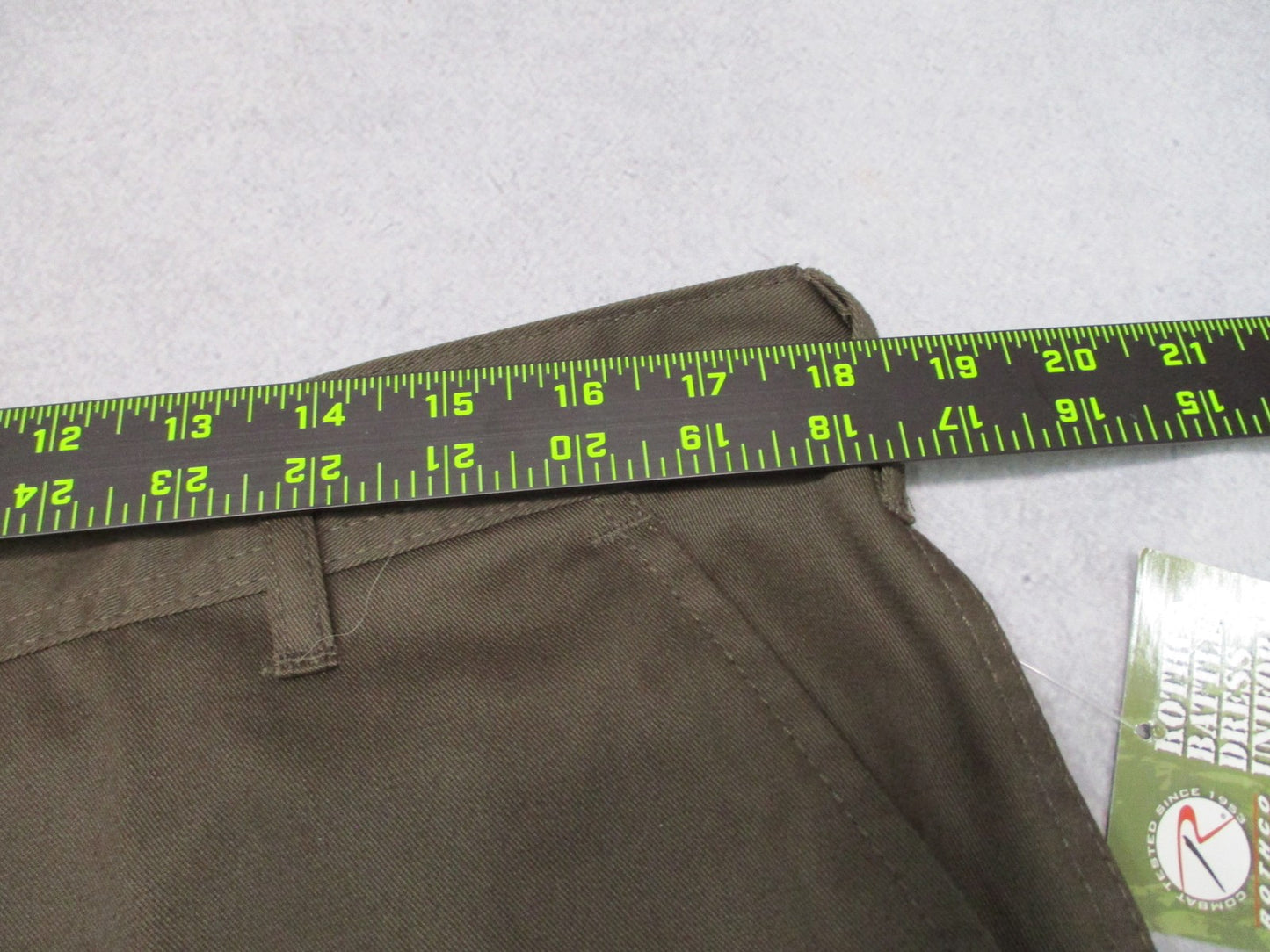 New Rothco BDU Tactical Pants Brown Large Regular 8578 Cargo Military Style