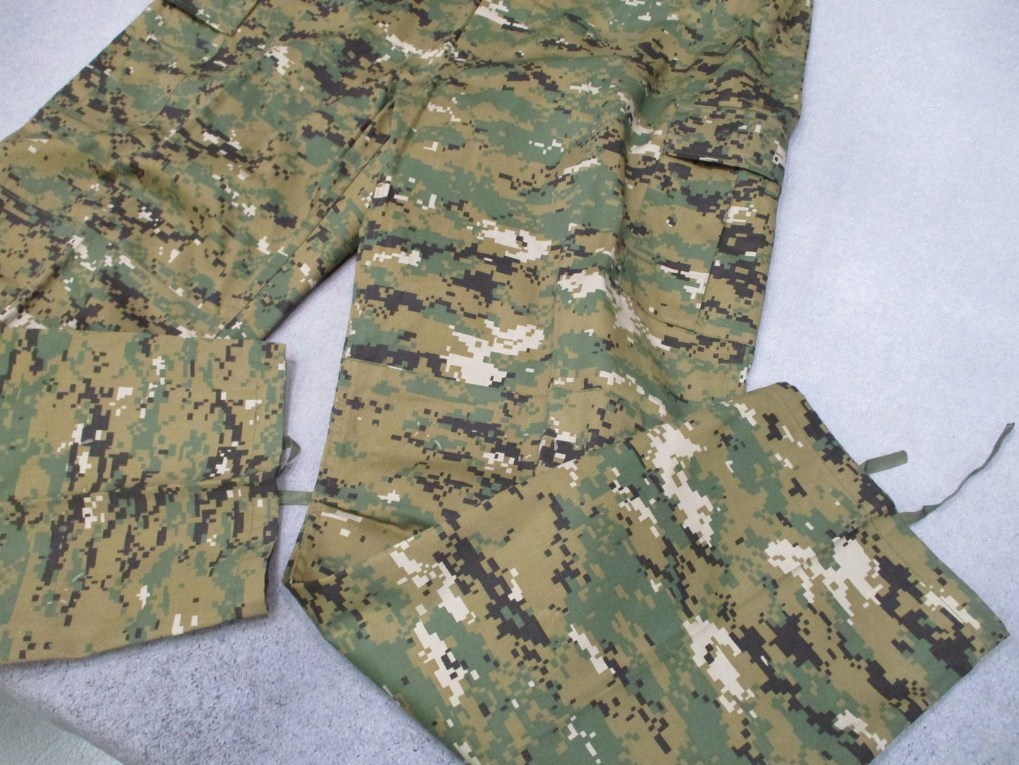 New Fox Outdoor Men's BDU Pants Digital Woodland Camo 2XL Long Tactical Trousers