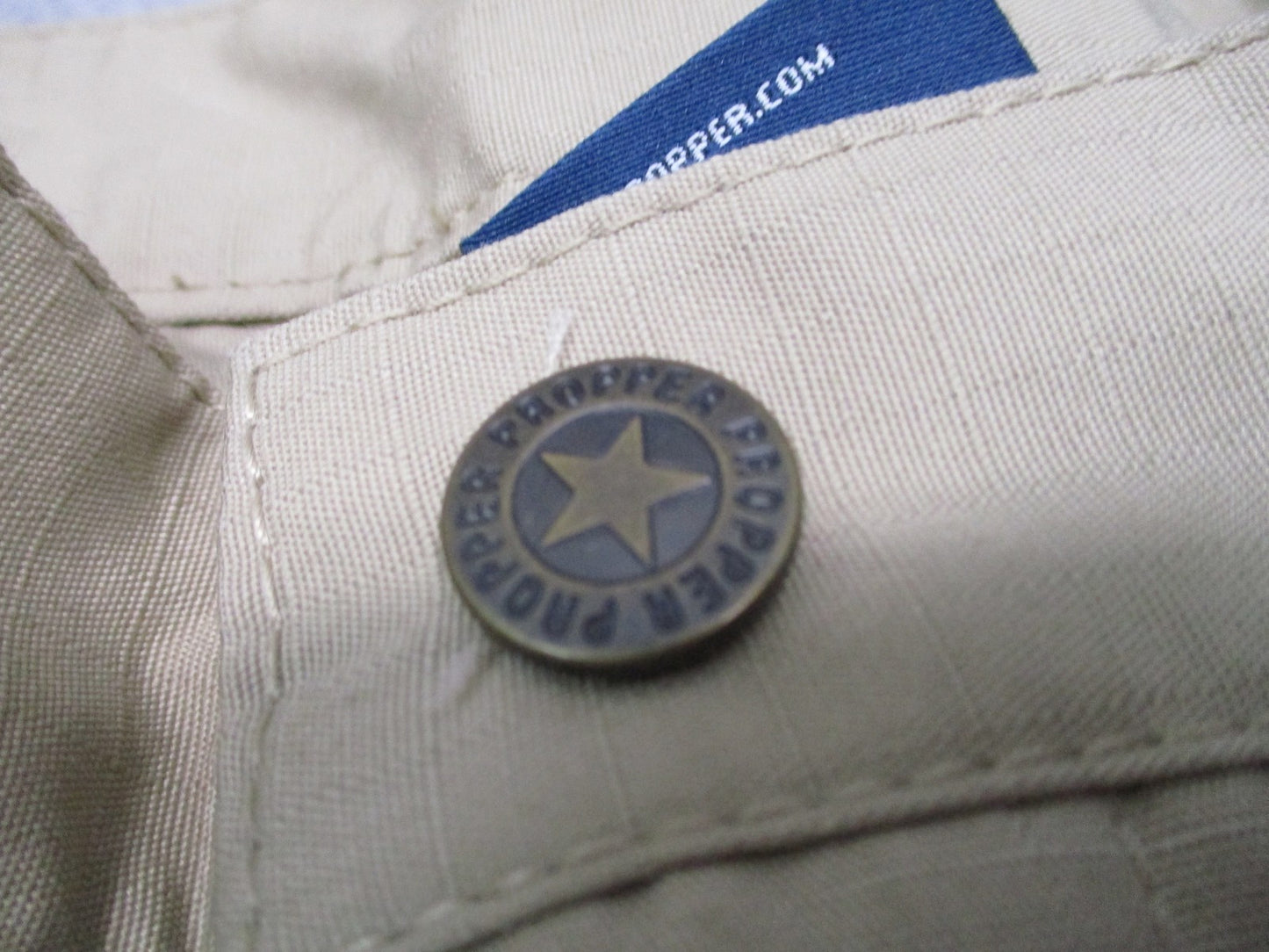 New Propper Men's Tactical Pants Khaki 40x34 Ripstop Cargo Work Uniform Trousers