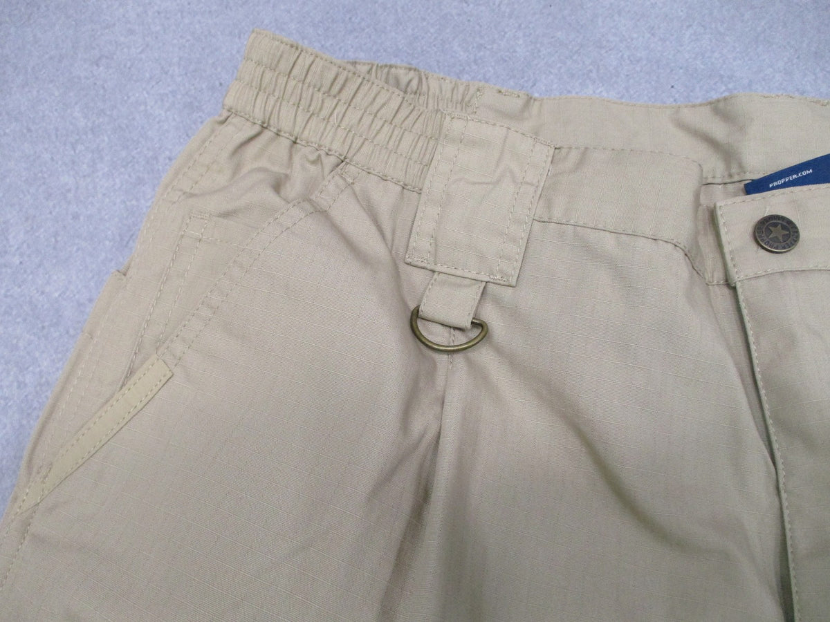 New Propper Men's Tactical Pants Khaki 40x34 Ripstop Cargo Work Uniform Trousers