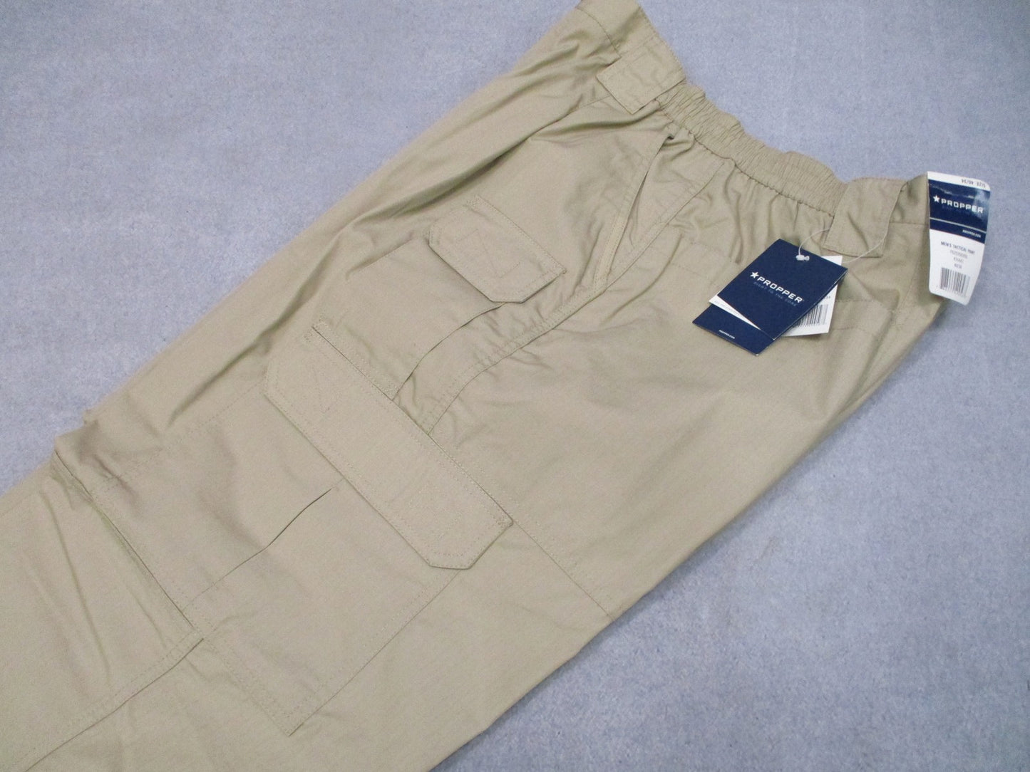 New Propper Men's Tactical Pants Khaki 40x34 Ripstop Cargo Work Uniform Trousers