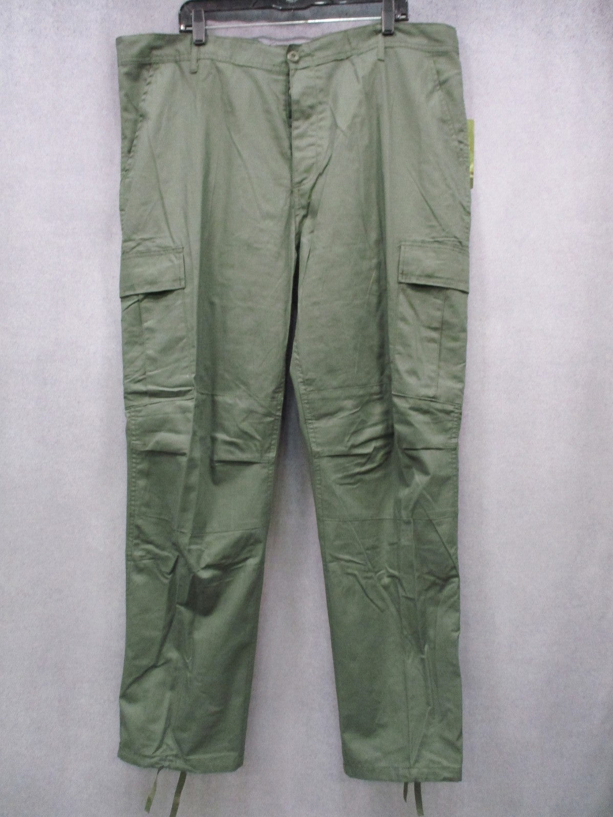 New Rothco BDU Cargo Pants Olive Drab 100% Cotton Rip-Stop Size XL Regular 5935