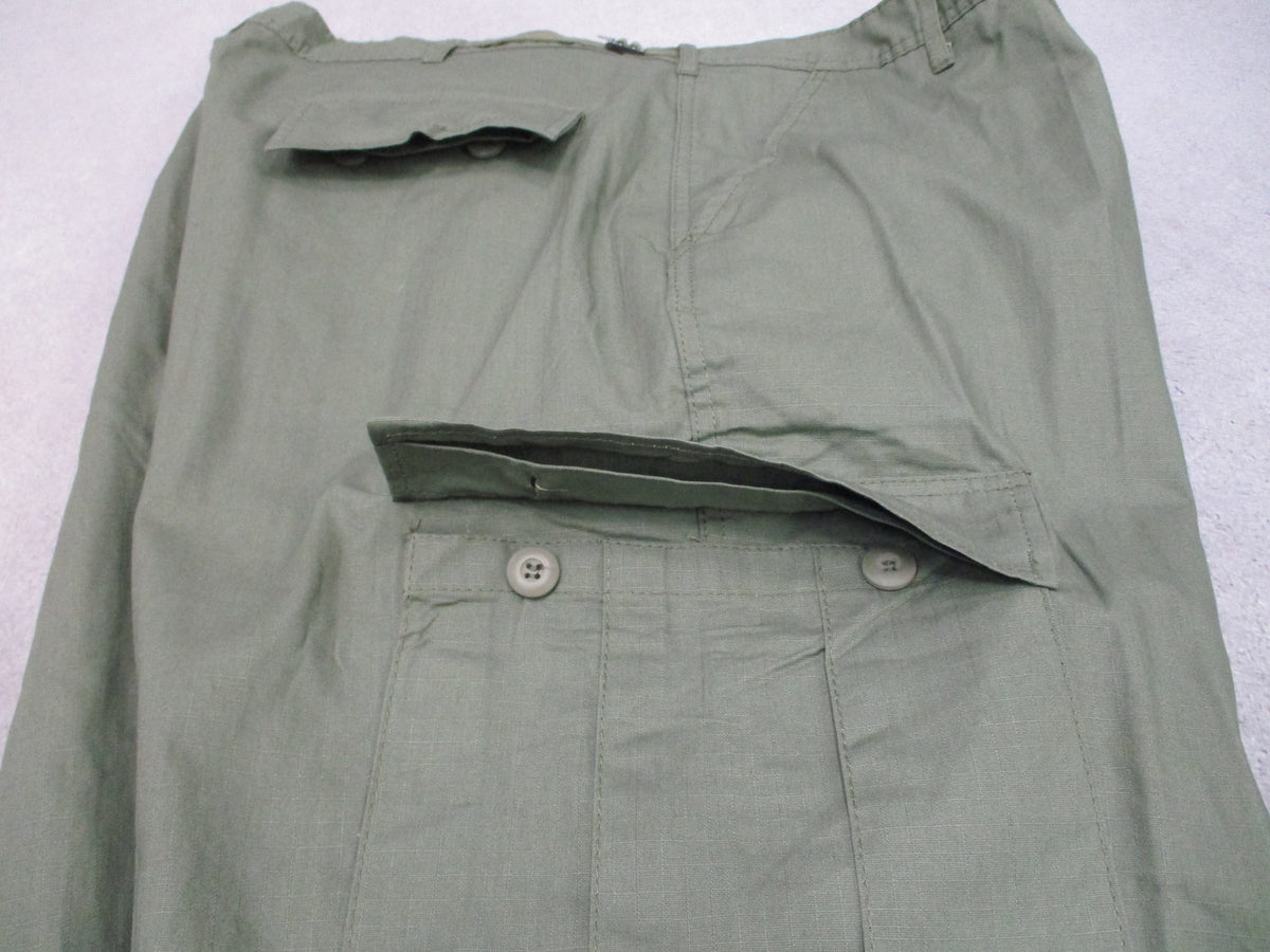 New Rothco BDU Tactical Pants Olive Drab Rip-Stop Small Regular 5935