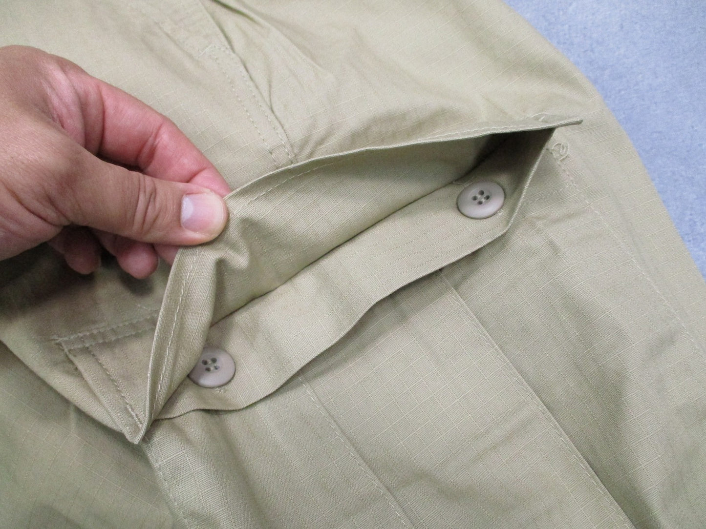 New Rothco Ultra Force BDU Pants Khaki 100% Cotton Rip-Stop Size Small Long 5849