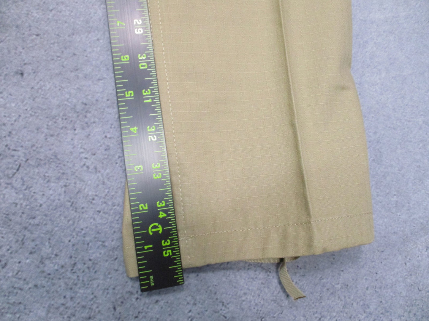 New Rothco Ultra Force BDU Pants Khaki 100% Cotton Rip-Stop Size Small Long 5849
