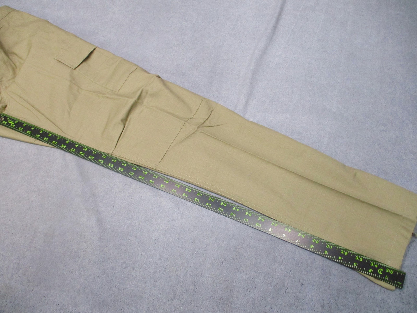 New Rothco Ultra Force BDU Pants Khaki 100% Cotton Rip-Stop Size Small Long 5849