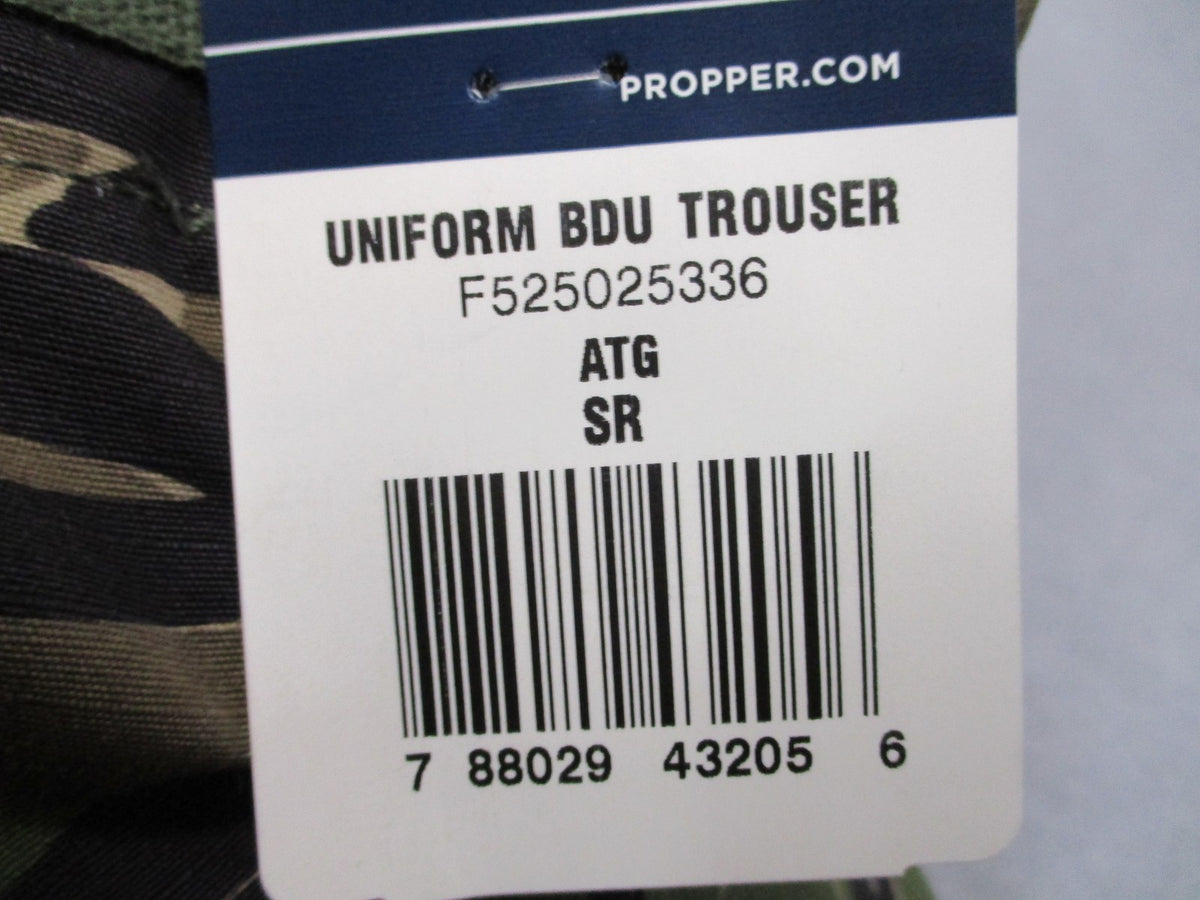New Propper BDU Trouser Pants Tiger Stripe Camo Size Small Regular Tactical Gear