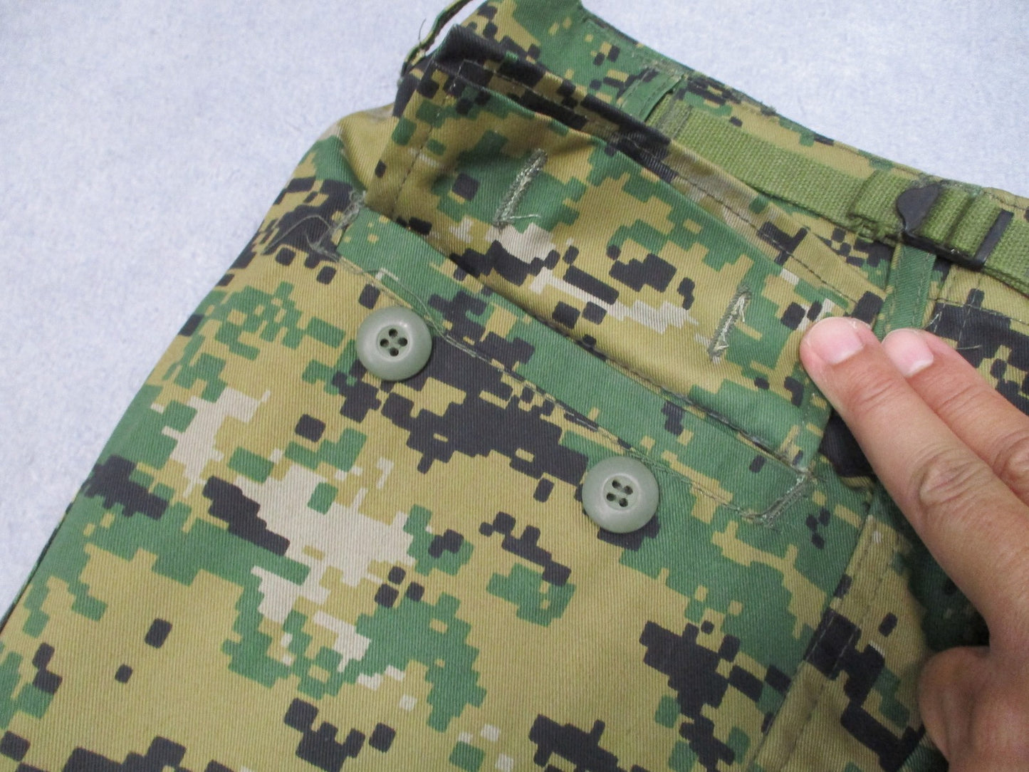 New Fox Endurance Men's BDU Pants Woodland Digital Camo Size Small Long