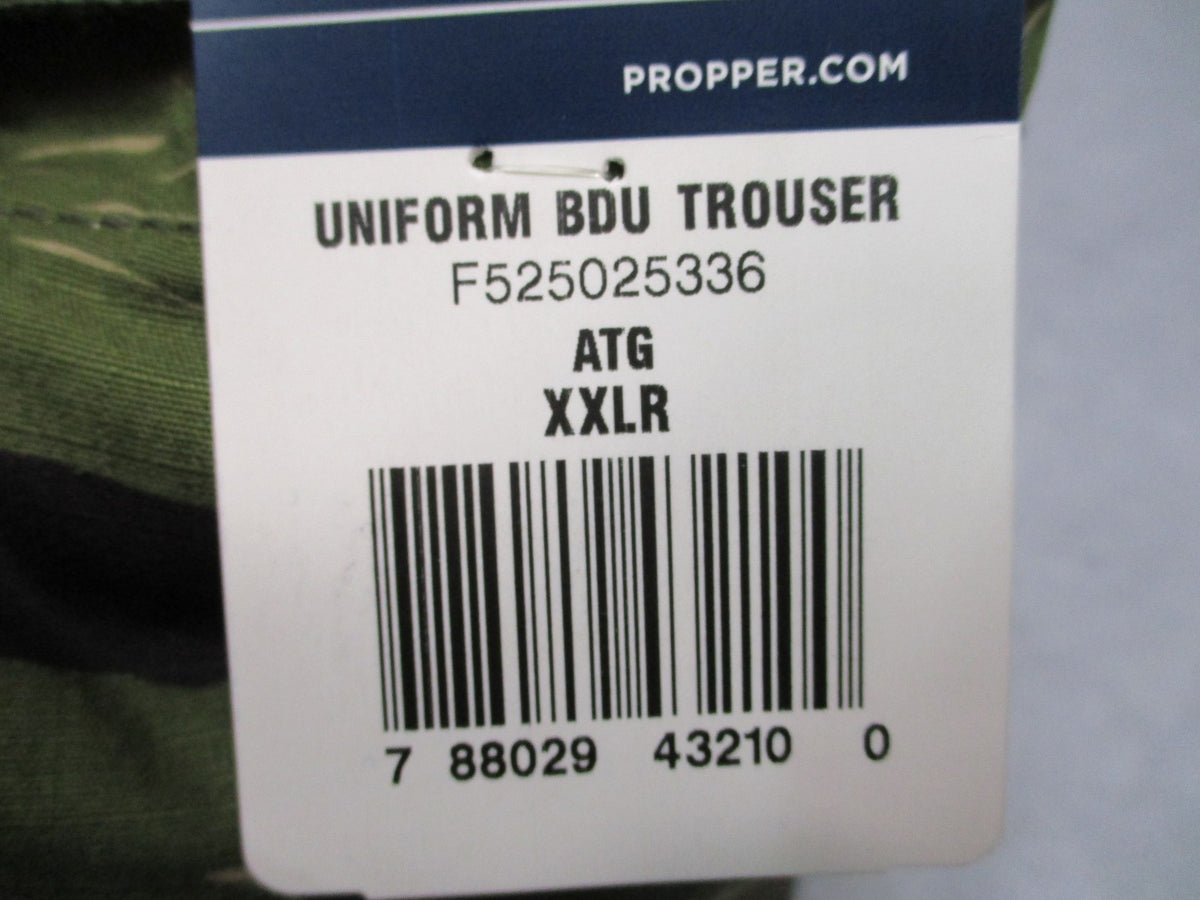 New Propper BDU Trousers Tiger Stripe Camo Pants Men's 2XL Regular Tactical
