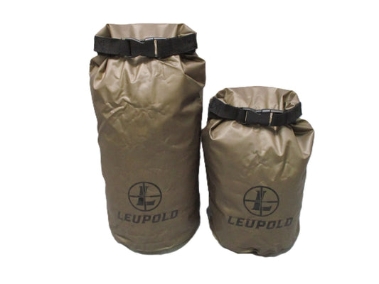 Leupold GO DRY 4L 8L Waterproof Roll-Top Gear Bags 2-Pack NOS 172612 172613