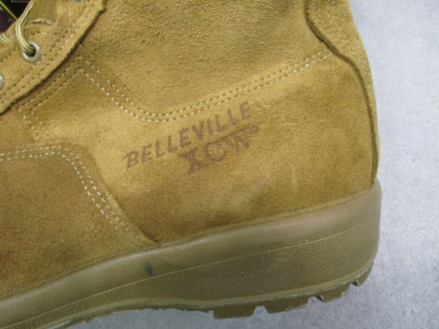 New Belleville C755 Extreme Cold Weather Boots Tan Suede GORE-TEX Size 13W USA