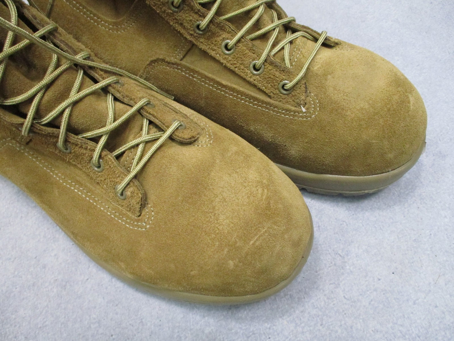 New Belleville C755 Extreme Cold Weather Boots Tan Suede GORE-TEX Size 13W USA