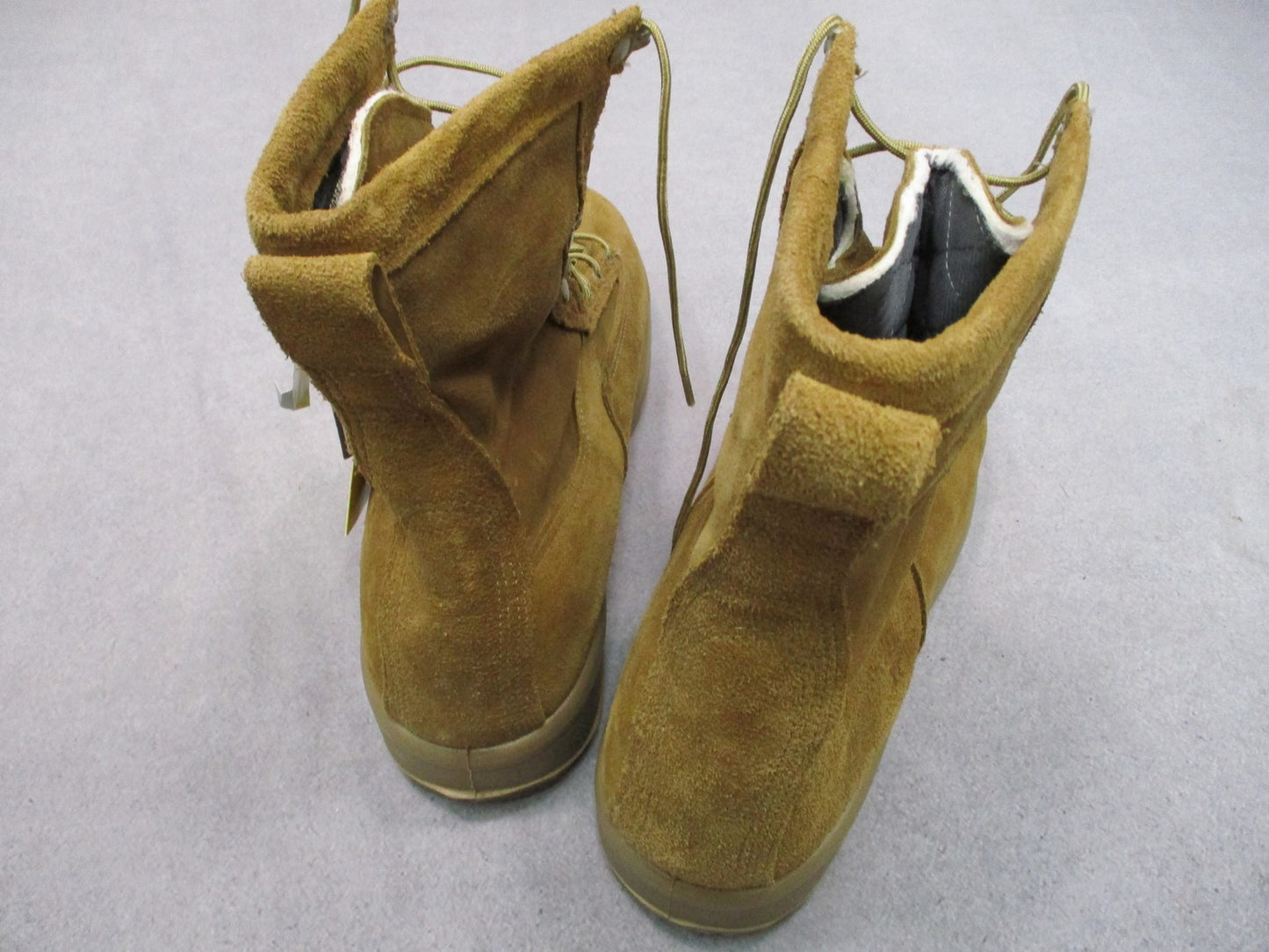 New Belleville C755 Extreme Cold Weather Boots Tan Suede GORE-TEX Size 13W USA