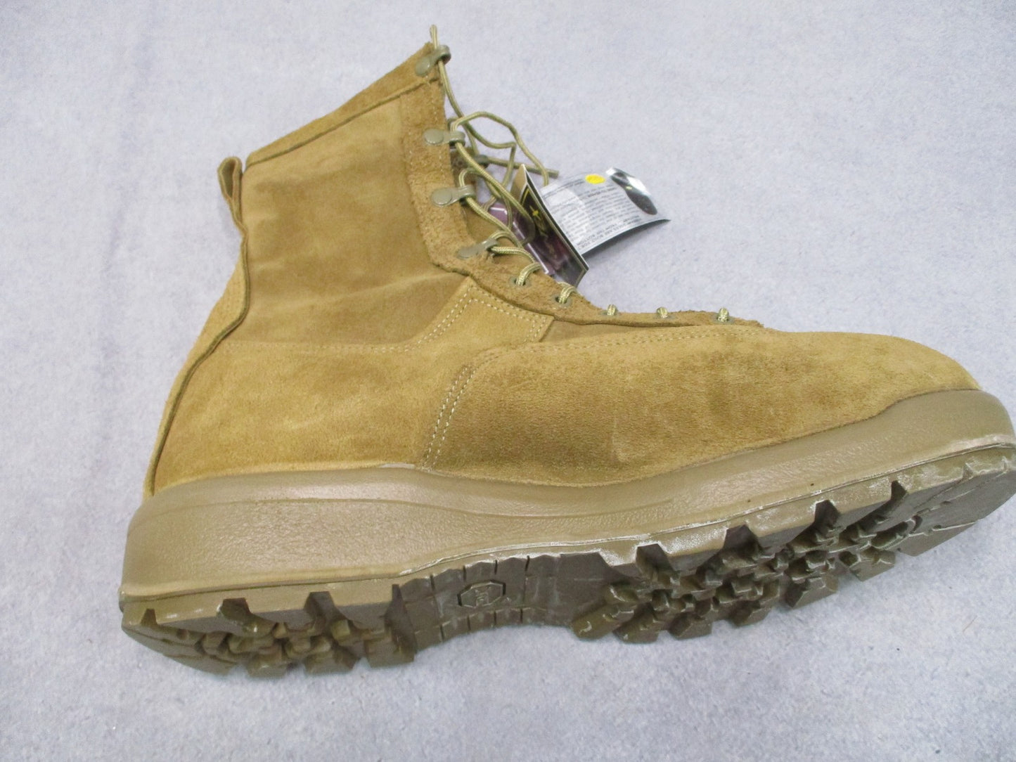 New Belleville C755 Extreme Cold Weather Boots Tan Suede GORE-TEX Size 13W USA