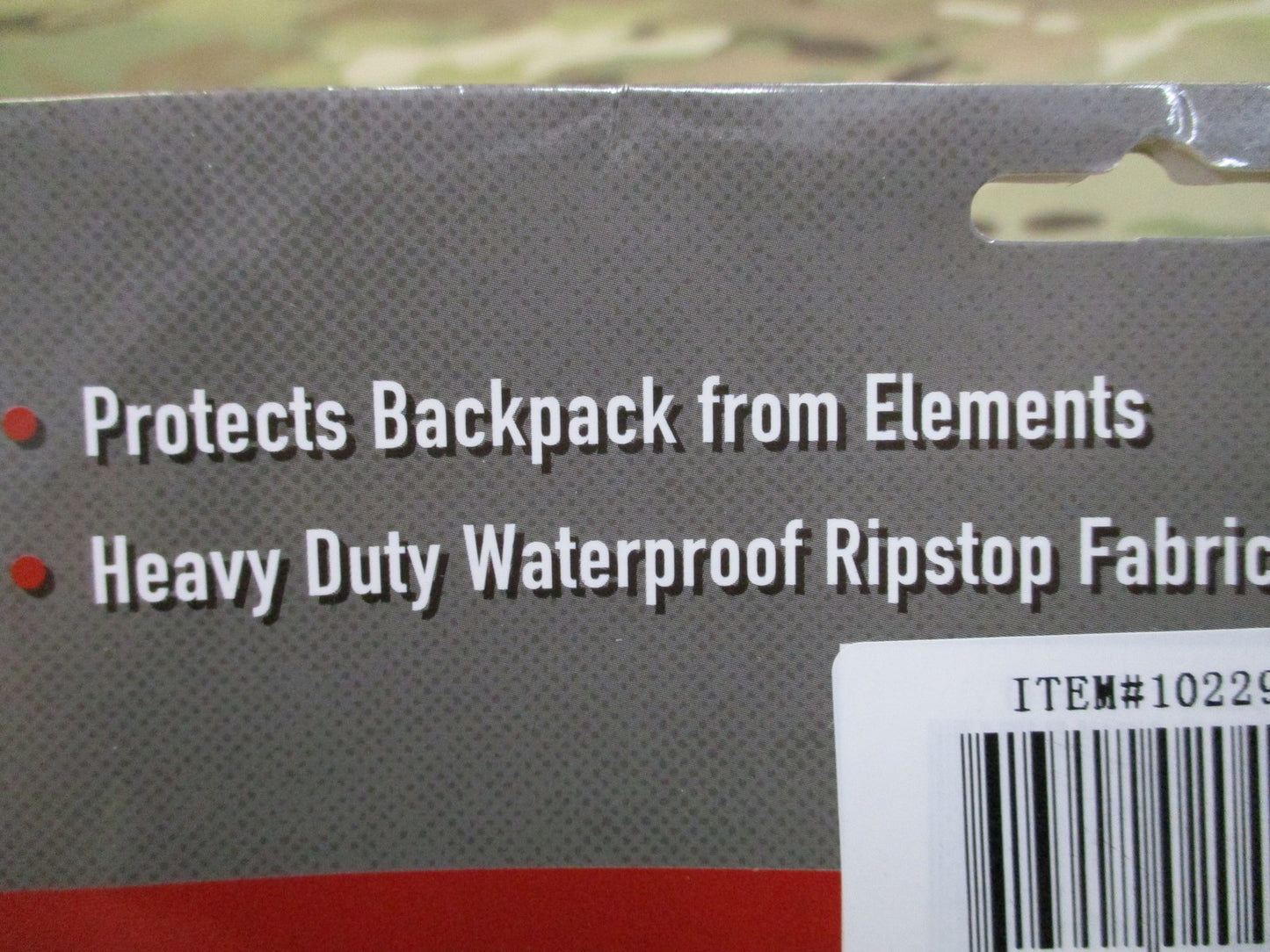 Rothco Waterproof Backpack Cover Coyote Brown 90L Ripstop 10229 New