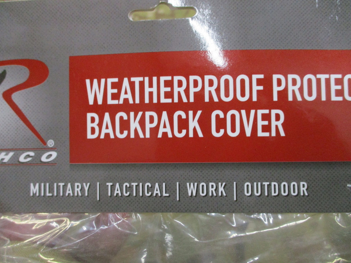 Rothco Waterproof Backpack Cover Coyote Brown 90L Ripstop 10229 New