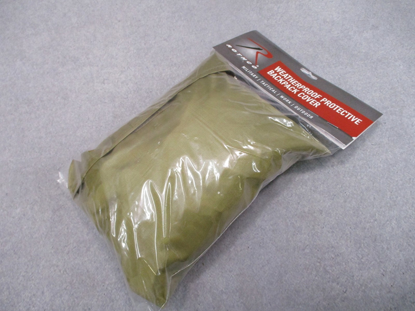 Rothco Waterproof Backpack Cover Coyote Brown 60L Ripstop 10228 New