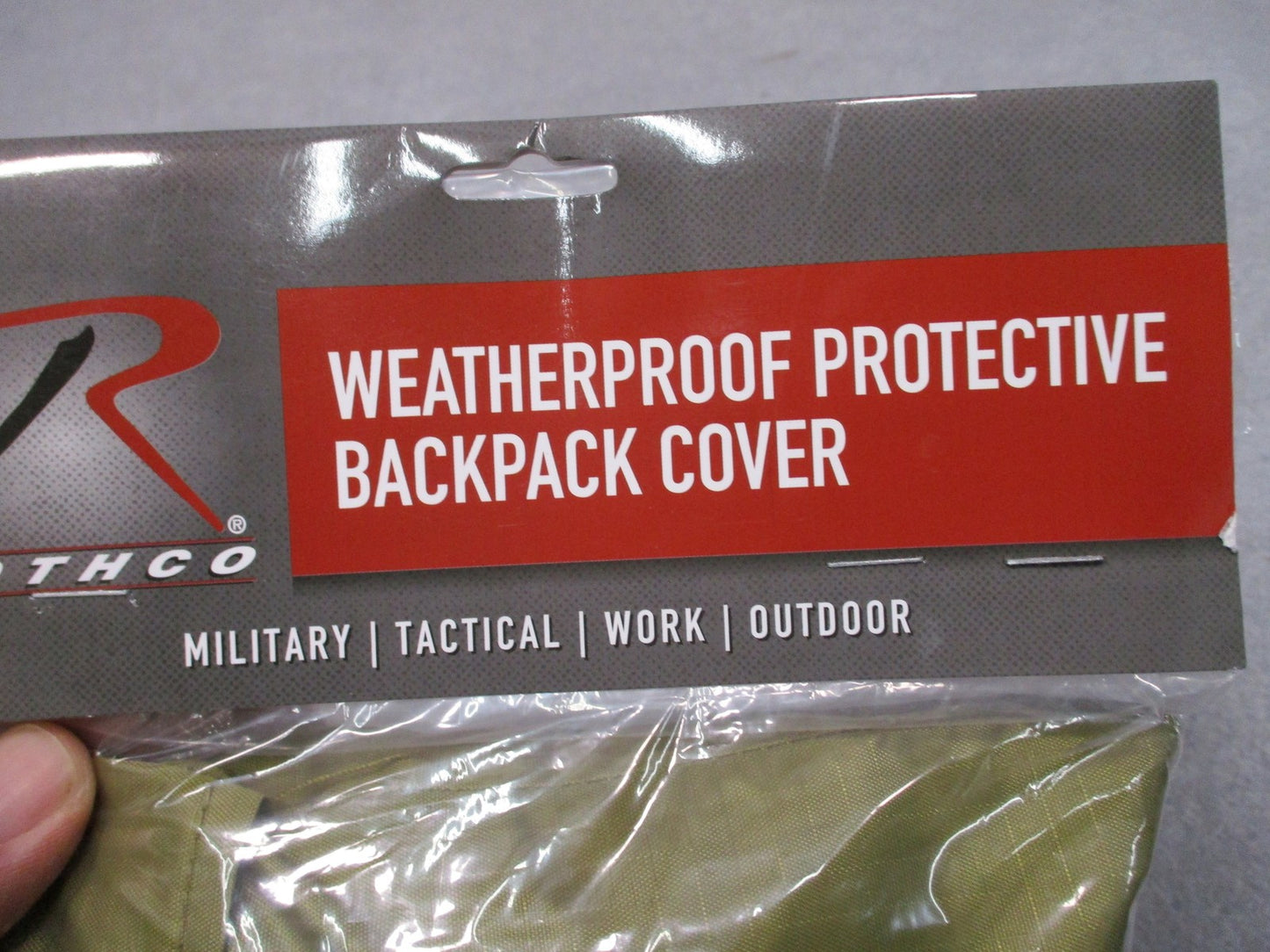 Rothco Waterproof Backpack Cover Coyote Brown 60L Ripstop 10228 New