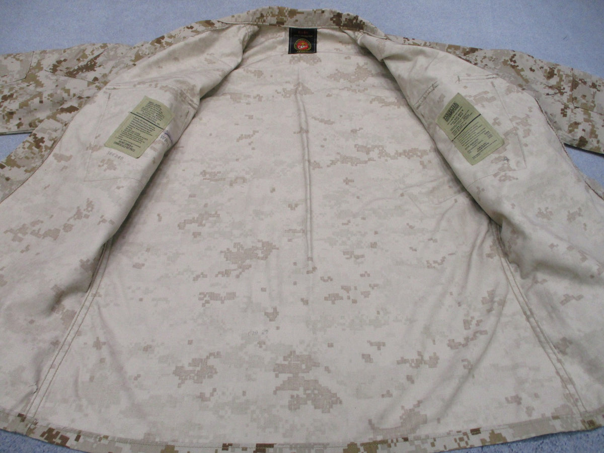 Propper USGI USMC MCCUU Blouse Desert MARPAT Small Short 8415-01-527-1512