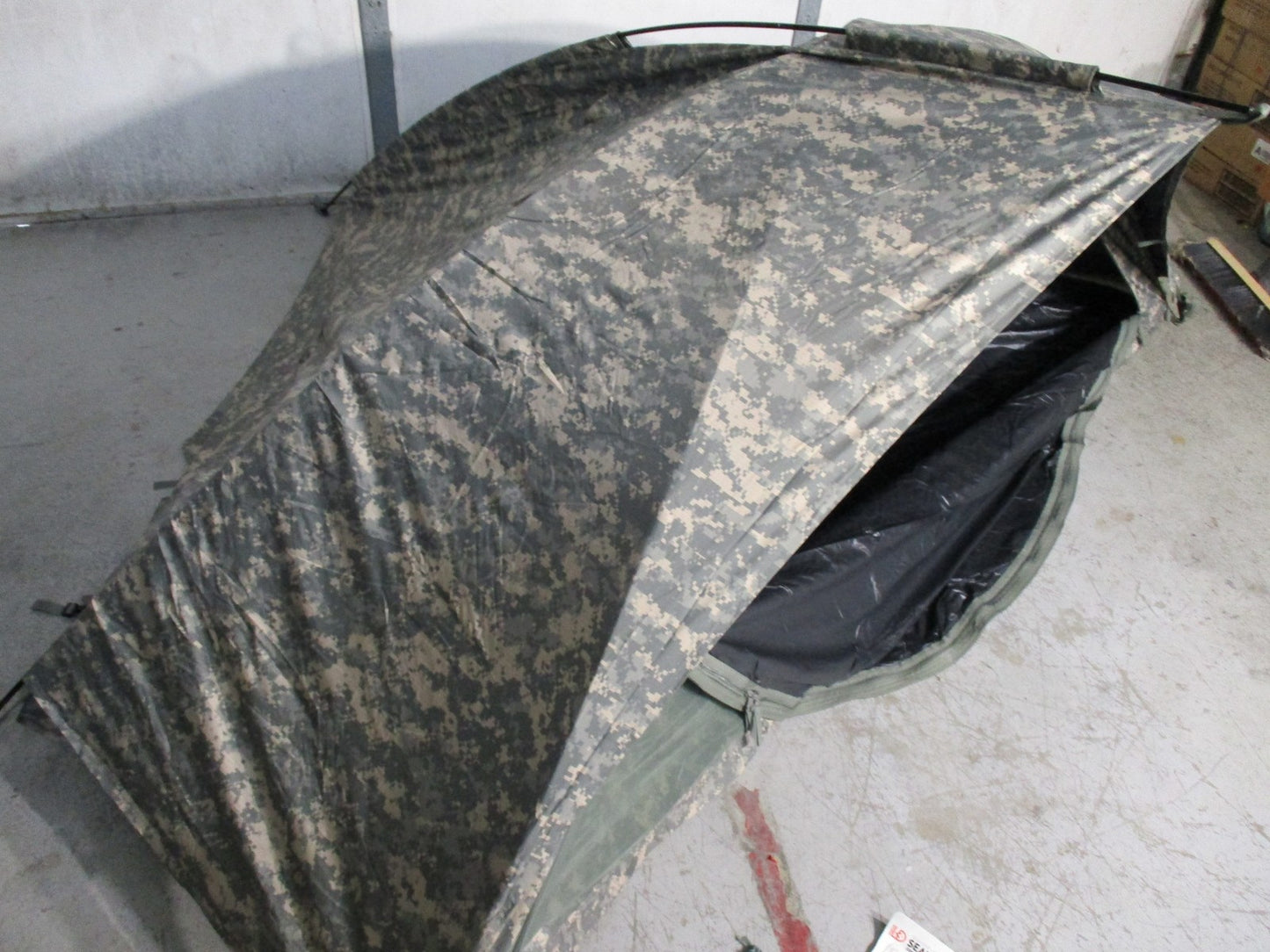 ORC IND. ICS ARMY ACU DIGITAL IMPROVED COMBAT SHELTER ONE MAN TENT BIVOUC HOOCH