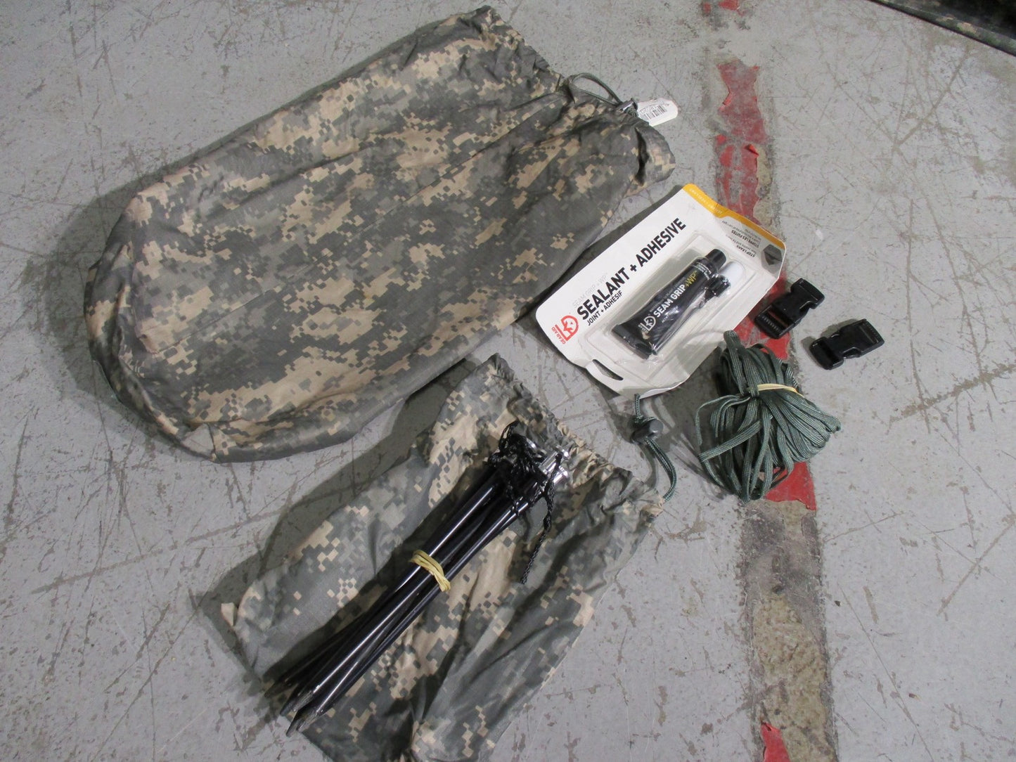 ORC IND. ICS ARMY ACU DIGITAL IMPROVED COMBAT SHELTER ONE MAN TENT BIVOUC HOOCH