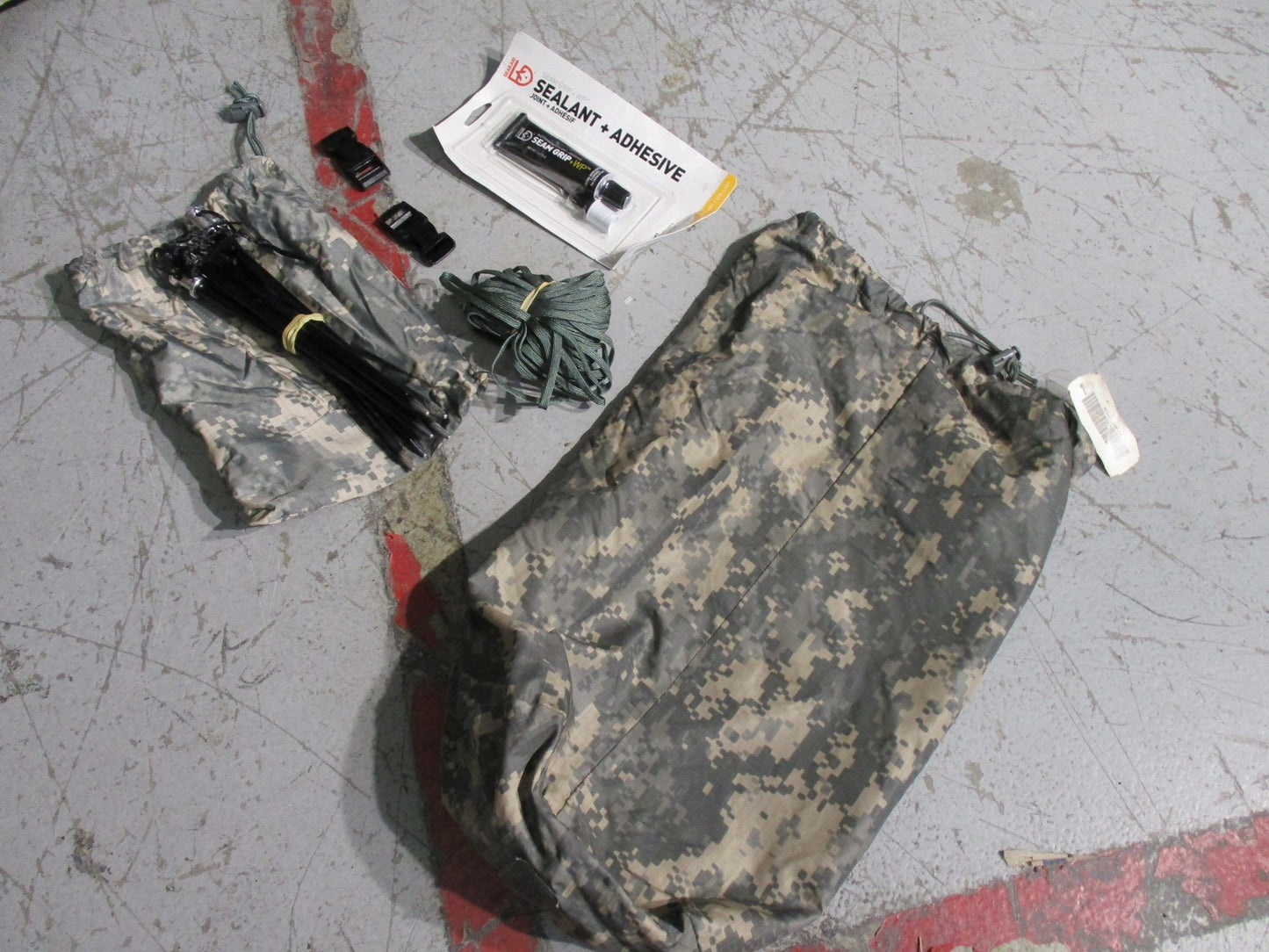 ORC IND. ICS ARMY ACU DIGITAL IMPROVED COMBAT SHELTER ONE MAN TENT BIVOUC HOOCH