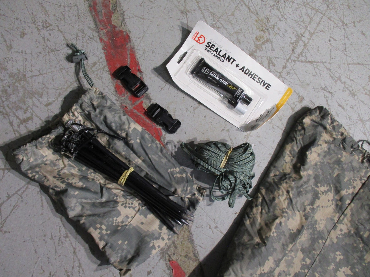 ORC IND. ICS ARMY ACU DIGITAL IMPROVED COMBAT SHELTER ONE MAN TENT BIVOUC HOOCH
