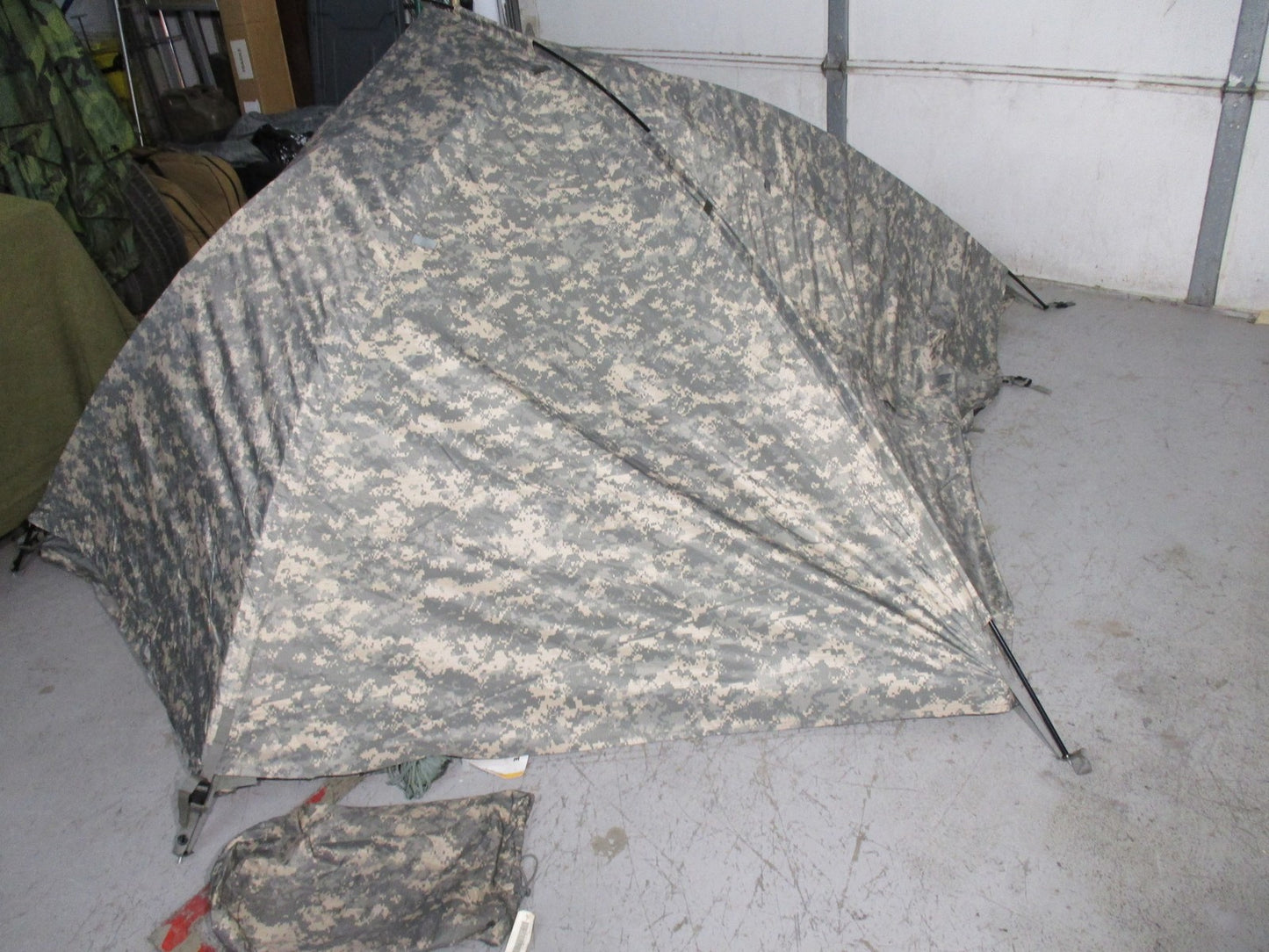 ORC IND. ICS ARMY ACU DIGITAL IMPROVED COMBAT SHELTER ONE MAN TENT BIVOUC HOOCH