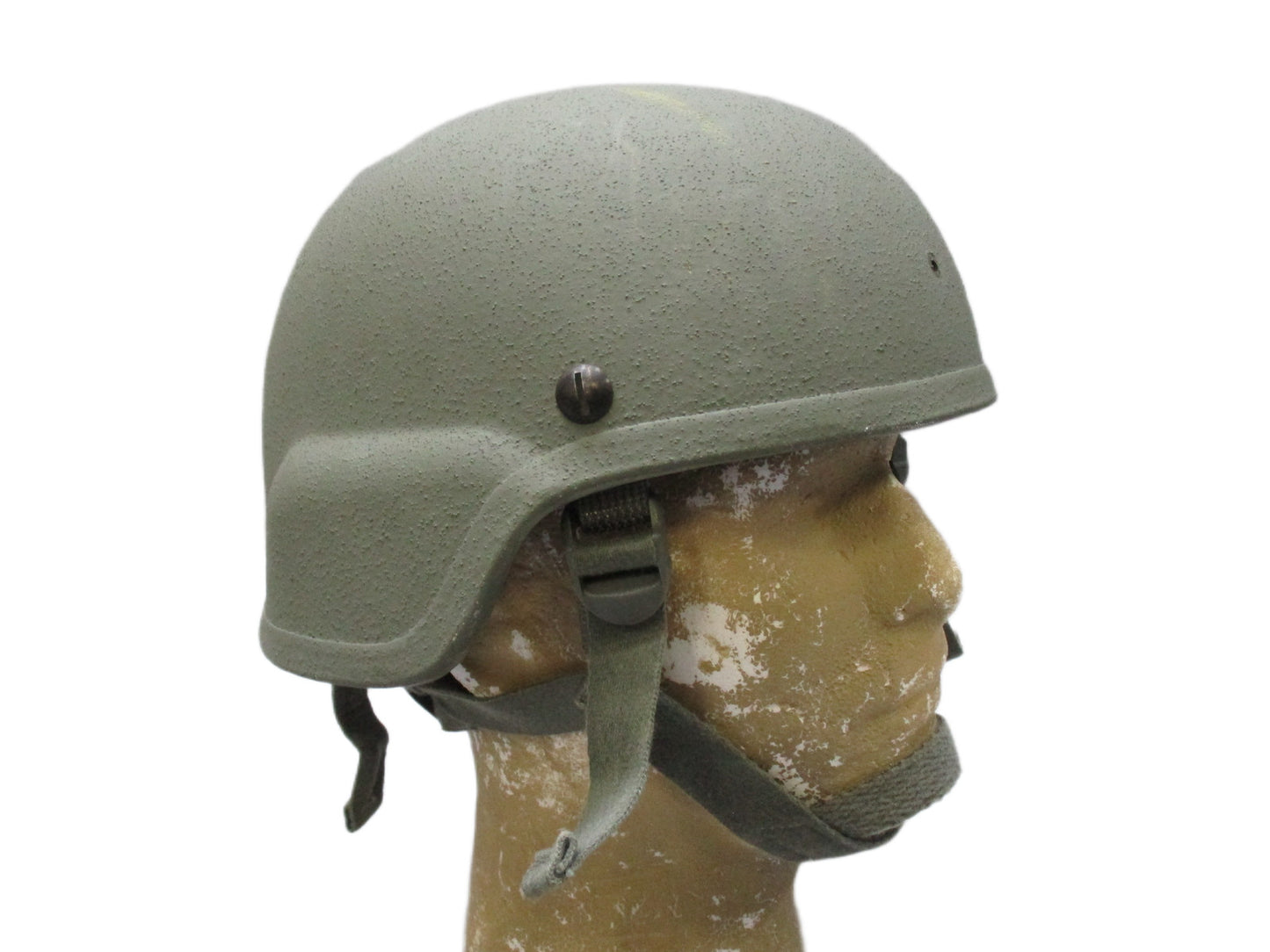 Advanced Combat Helmet ACH Size Medium Foliage Green w/ Pads & Chinstrap