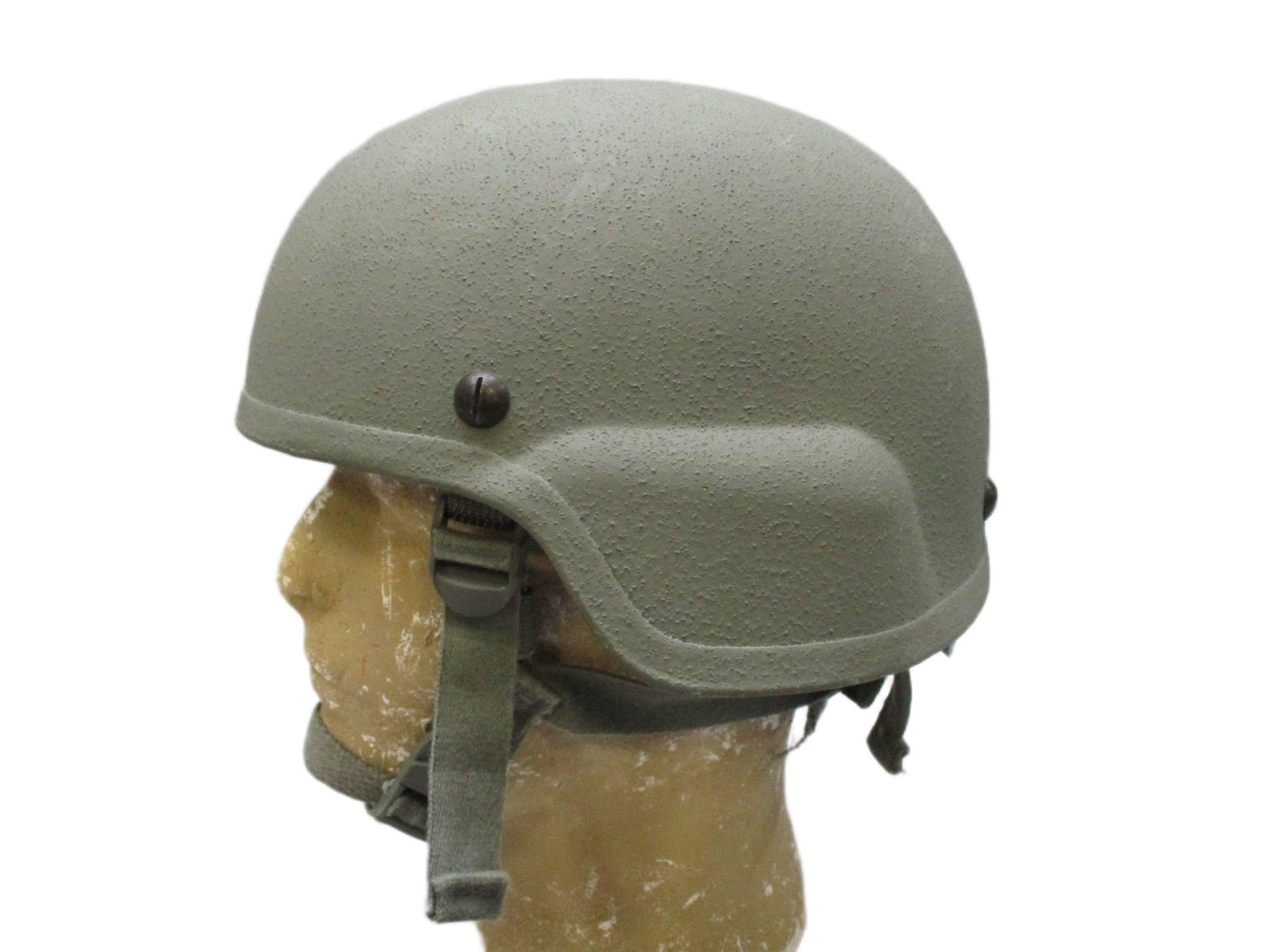 Advanced Combat Helmet ACH Size Medium Foliage Green w/ Pads & Chinstrap