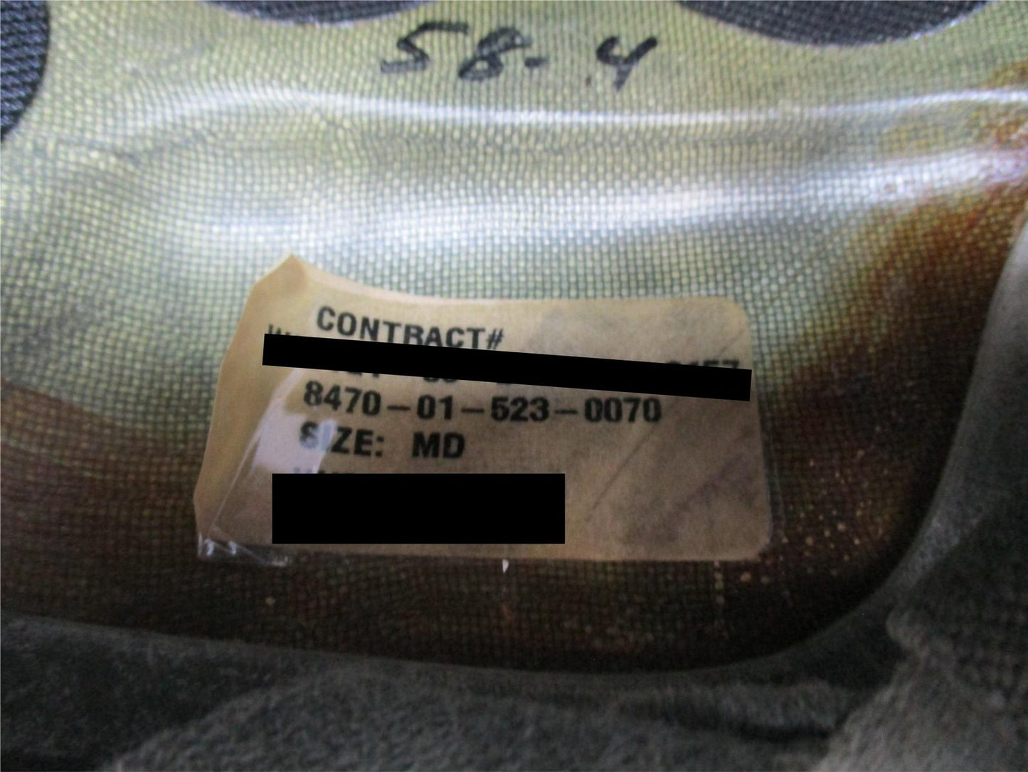 Advanced Combat Helmet ACH Size Medium Foliage Green w/ Pads & Chinstrap
