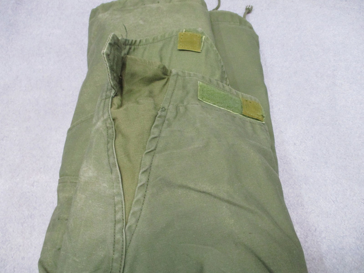 1969 Alpha Industries M-65 Field Jacket OG-107 Medium Long Vietnam Scovill