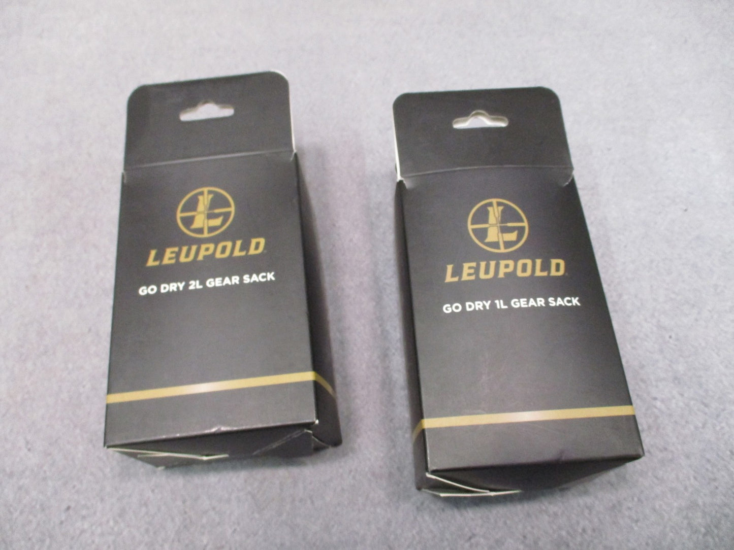 Leupold Go Dry Gear Sack Bundle 1L & 2L Rip-stop Nylon Roll-top Dry Bags
