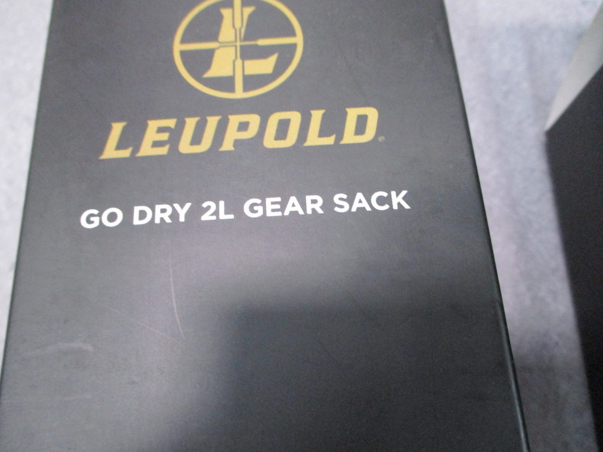 Leupold Go Dry Gear Sack Bundle 1L & 2L Rip-stop Nylon Roll-top Dry Bags